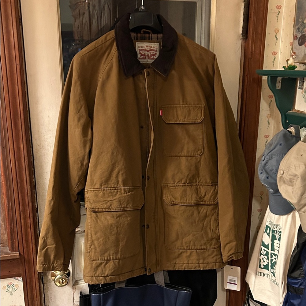 Levi's Tan barn coat men’s XXL NWT